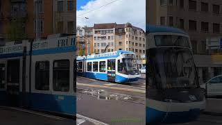 Tram Haltestelle Zürich Albisriederplatz  Stadt Zürich  Schweiz 2024 [upl. by Llertal621]