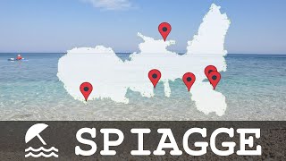 Elba  Le Migliori Spiagge dellIsola  Video panoramico e Mappa per raggiungerle [upl. by Nnaxor]