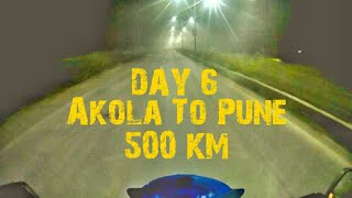 Akola to Pune on Dominar 400  Akola To Pune Bike Ride  Day 6 [upl. by Drus]