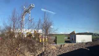 Class 390 Pendolino Avanti West Coast passing Carstairs Junction during signalling upgrade [upl. by Eatton900]