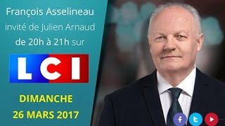 ASSELINEAU 2017  Invité de quotObjectif Elyséequot sur LCI  26 mars 2017 [upl. by Plerre928]