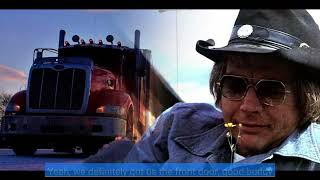 C W McCall  Convoy Movie Version  with lyrics [upl. by Lyrradal]