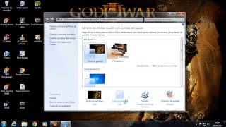 Cambiar apariencia en Windows 7 Starter Personalización [upl. by Akihc]