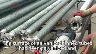 Galvanized finned tube for breeding and Greenhousefintube breeding greenhouse heatexchanger [upl. by Roche578]