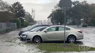 9162024 Carolina Beach NC Significant flash flooding drone and ground [upl. by Abramson]