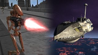 Coruscant Cinematic Battle  Star Wars Empire at War amp Battlefront II NPC Wars [upl. by Moriah]