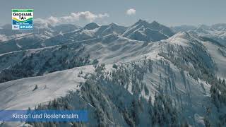 Die Skischaukel GroßarltalDorfgastein von oben [upl. by Steinman]