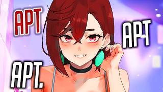 Nightcore  APT But it hits different Lyrics [upl. by Mosnar]