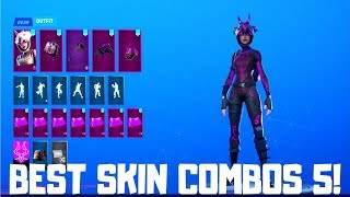 Fortnite  Sötét DinóSlendermanZero Skin Kombók 5 [upl. by Henriette]