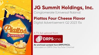 Piattos Four Cheese Flavor Digital Ad Q2 2023 15s Philippines [upl. by Dachia]