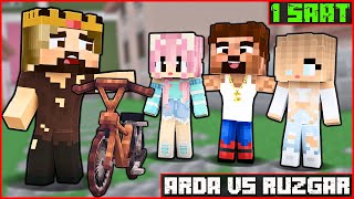 MİNECRAFT ARDA VS RÜZGAR FİLMİ 😂  Minecraft [upl. by Eelsha872]