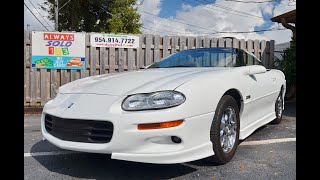 2002 Chevrolet Camaro Z28 Convertible  35th Anniversary v8 camaro convertible musclecar [upl. by Magan]