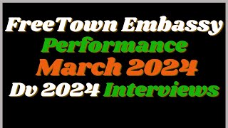 Sierra Leone Freetown Embassy Total 2NLs Sent Out in March 2024 [upl. by Docile892]