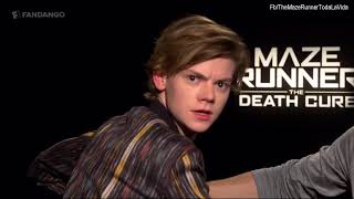 Dylan OBrien Ki Hong Thomas Sangster Kaya Scodelario and Dexter Darden Entrevista subtitulada [upl. by Ahsilrak]