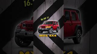 thar roxx 4x4 price list cars tharroxx mahindra [upl. by Nnaeinahpets988]