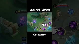 Guinevere Tutorial mlbb mlcreatorcamp mobilelegends [upl. by Mandal]