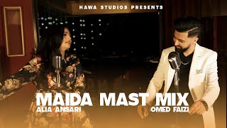 Alia Ansari amp Omed Faizi  Maida Mast Mix  New Afghan Song 2024 [upl. by Aima71]