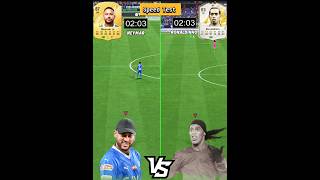 Speed Test⚡ Neymar Vs Ronaldinho  Who Is The Fastest In FC 25 eafc25 shorts neymar ronaldinho [upl. by Salvadore998]