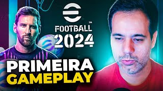 EFOOTBALL 2024  MELHOROU OU É JOGO MOBILE [upl. by Jauch]