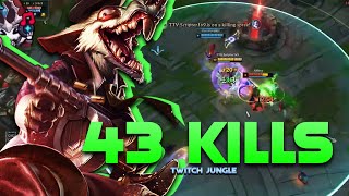 40 KILLS TWITCH JUNGLE  Scripter1v9 [upl. by Ballinger]