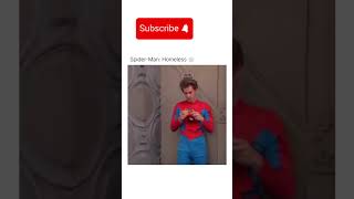 SpiderMan Homeless 😭spiderman theamazingspiderman andrewgarfield funny spidermanmemes [upl. by Ardnahc434]