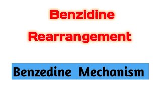 Benzidine Rearrangement  Benzedine Rearrangement Mechanism  Urdu  Hindi  mschemistry [upl. by Kernan]