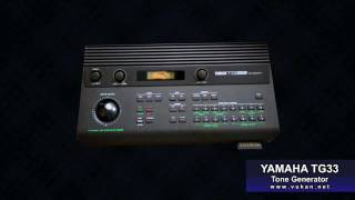 YAMAHA TG33 SY22  64 User Presets Demo [upl. by Uta631]