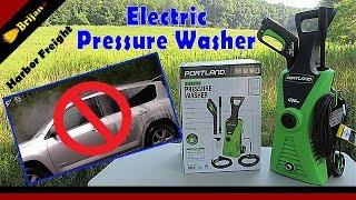 70 Harbor Freight Electric Pressure Washer [upl. by Gnad]