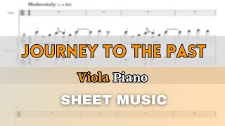 Anastasia  Journey To The Past  Viola and Piano Sheet MusicFull Score [upl. by Melli578]