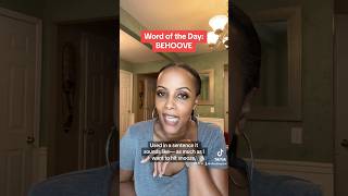 BEHOOVE Discover this purposeful word in 35 seconds newwords wordoftheday vocabulary words [upl. by Gabel318]