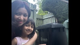 Bin Collection information  Leeds UK leeds marathi marathivlog [upl. by Eisenberg]