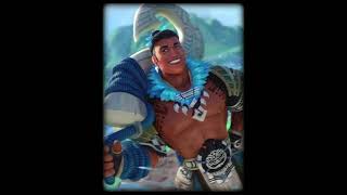 SMITE Maui Voice Lines  SquishyMain [upl. by Nets541]