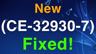 PS4 CE329307 Error code FIX [upl. by Hakeem289]