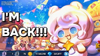 IM BACK Progress check  Cookie run kingdom [upl. by Haeluj]