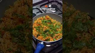 Simple Tomato Rice 🍅🍚  Leftover Rice Recipe  Quick lunchbox recipe  Recipe Under 10 minutes [upl. by Aihcela]