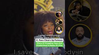 K Foxx Clears Up Famous Story Of Her Stopping Tony Yayo And DJ Khaled Beef In The Name Of 2Pac [upl. by Melan]