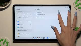 How to Connect Printer With Lenovo Tab Plus 11 5  Pair Printer via Bluetooth Connection [upl. by Lemor]