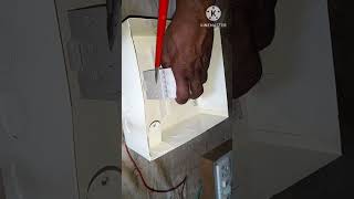 Accl changeover switch connection shorts housewiring viralvideo electrical [upl. by Erlond]