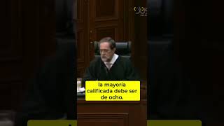 SCJN no alcanza la mayoría de ocho votos para invalidar la reforma al Poder Judicial [upl. by Saire]