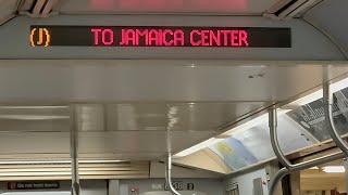 BMT Nassau St Line R143 J Train Broad St to Jamaica Center JamaicaEXP [upl. by Vargas]