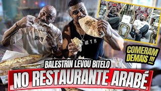 BALESTRIN LEVOU O BITELO NO RESTAURANTE ARABE E DERAM PREJUÍZO [upl. by Illene]