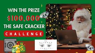 Safe Cracker Challenge Win 100000 christmas jewelry [upl. by Sparhawk]