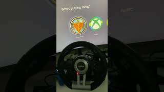 Running through programs XR Racing Steering Wheel [upl. by Zeba]