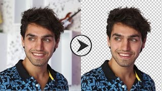 How to Remove Background in Photoshop CC  Using Pen Tool [upl. by Gessner943]