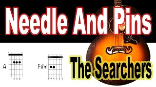 The Searchers Needle And Pins Guitar Chords [upl. by Asiole]