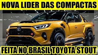 NOVA PICAPE COMPACTA TOYOTA STOUT TERÁ CÂMBIO DE PICAPE MESMO [upl. by Uni]