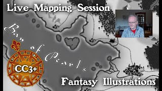 Live Mapping Fantasy Illustrations Style [upl. by Ofilia]