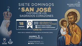 Siete domingos a San José Día 3 [upl. by Adnohsak]