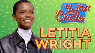 Letitia Wright Relives Her First Visit to Madame Tussauds [upl. by Cahra]