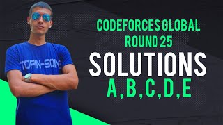 Codeforces Global Round 25 Solutions  A to E [upl. by Bevon874]